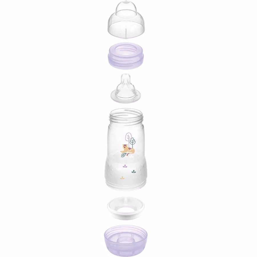 Mamadeira anticólica Mam Easy Start™ 130ml para bebês a partir de 0 meses, embalagem individual