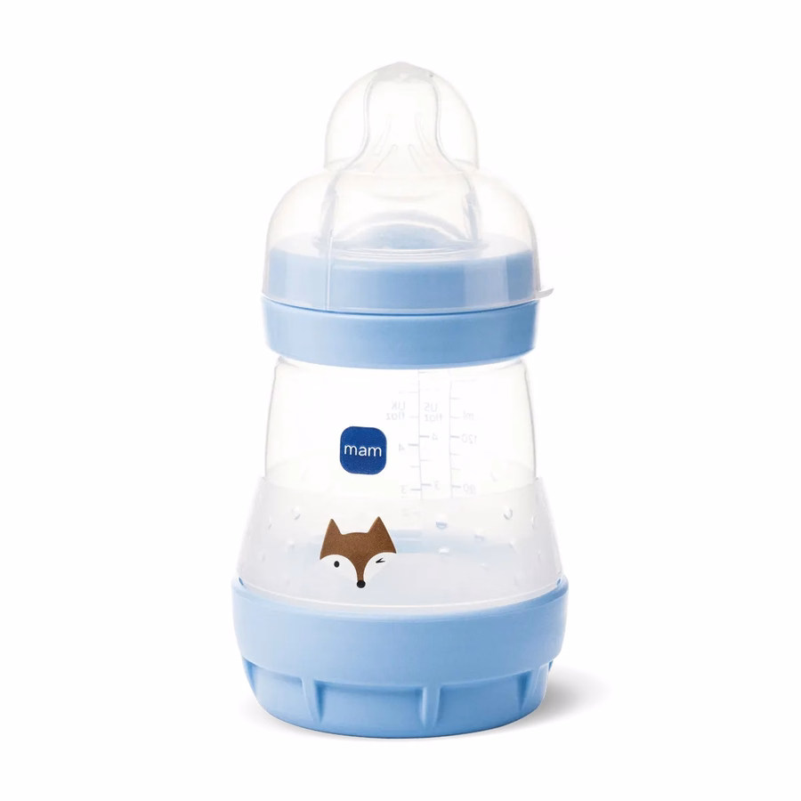 Mamadeira anticólica Mam Easy Start™ 160ml para bebês a partir de 0 meses, embalagem individual