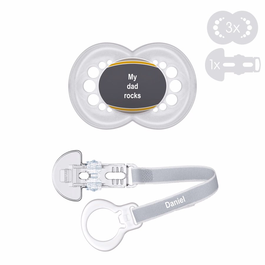 Mam Individual Combi-Box 6+ - Chupeta e Prendedor