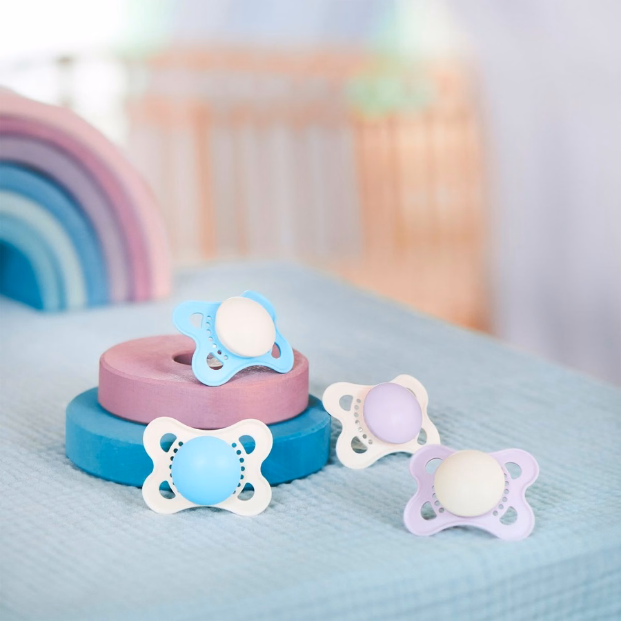 Chupeta Mam Original para bebês de 2 a 6 meses, conjunto com 2 unidades.