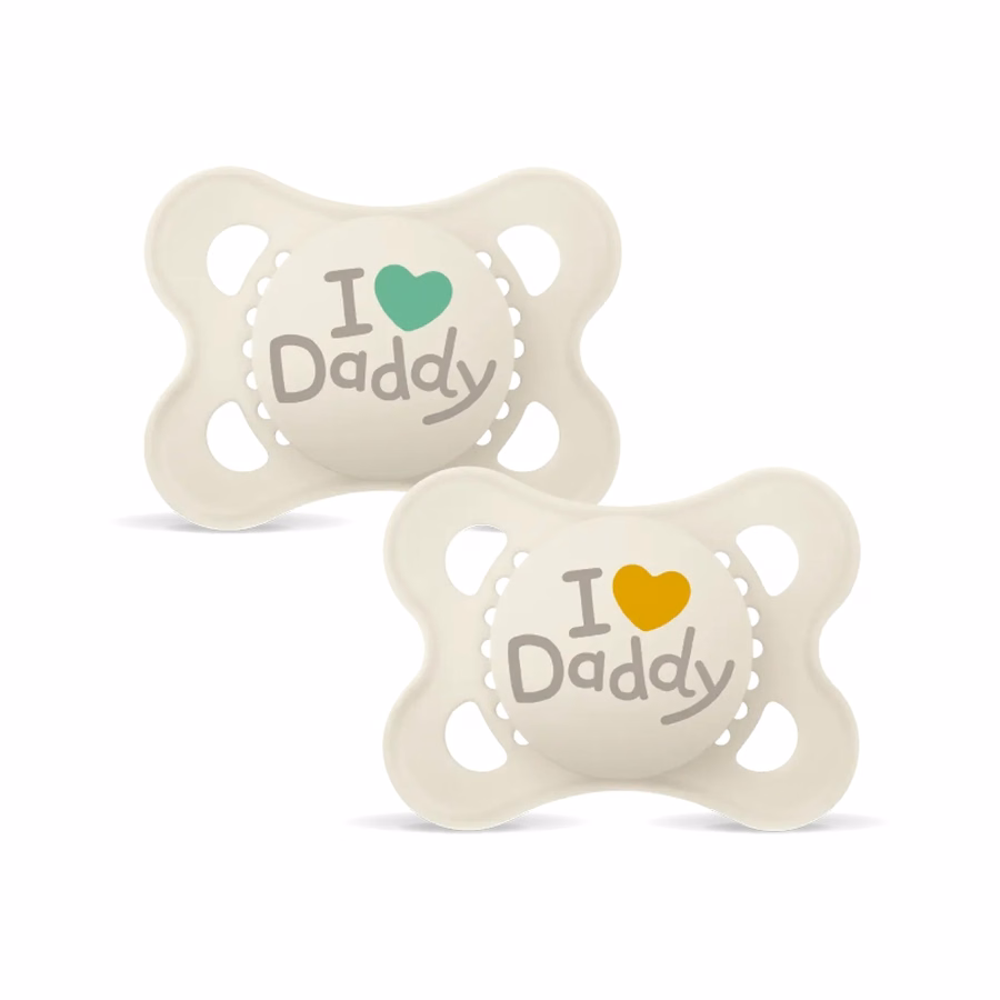 Chupeta Mam Original para bebês de 2 a 6 meses, conjunto com 2 unidades.