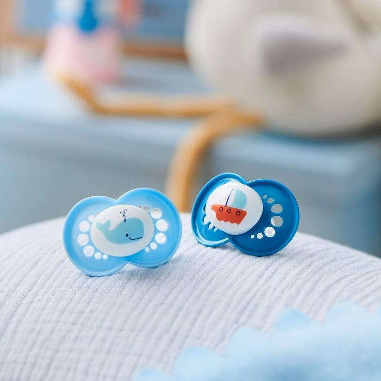 Chupeta Mam Original para bebês a partir de 6 meses, conjunto com 2 unidades.